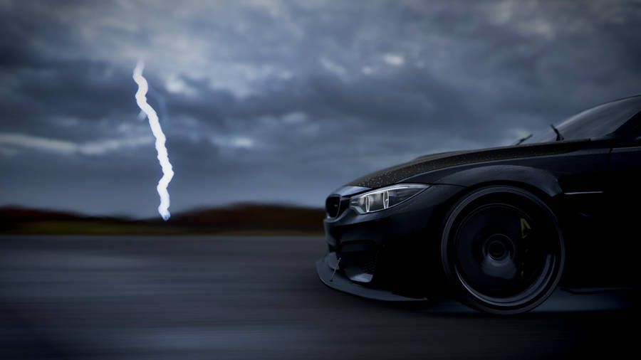 Thrilling Summer Ride With Sleek Bmw M4 Wallpaper