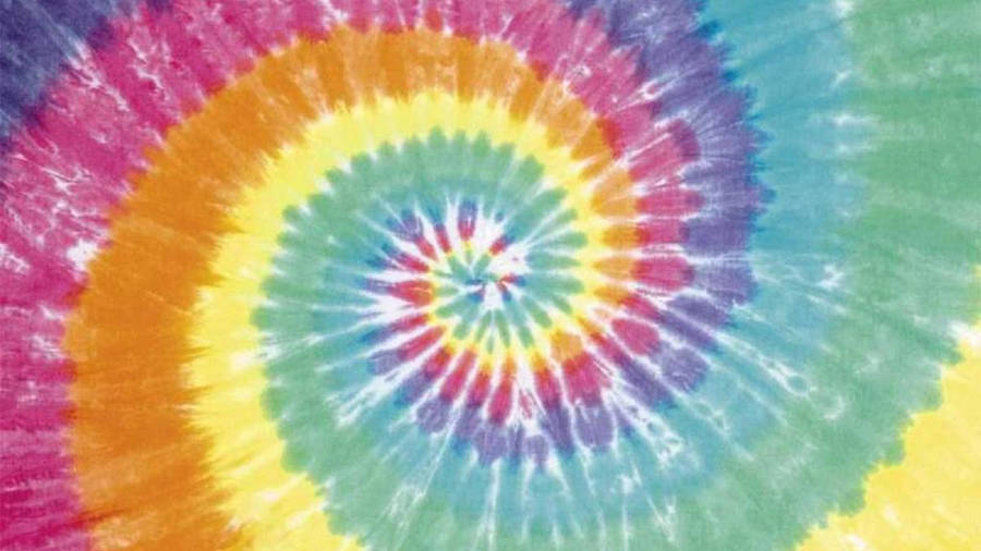 Tie Dye Rainbow Background Wallpaper