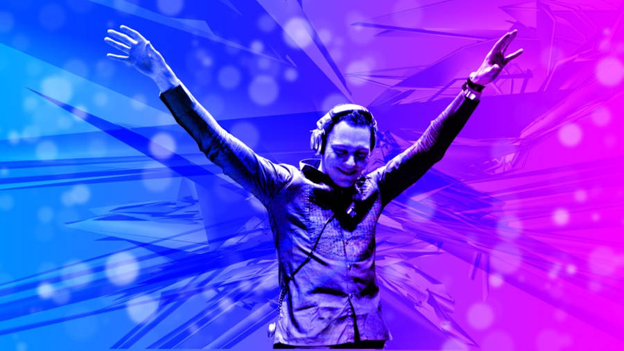 Tiesto Gradient Fan Art Wallpaper