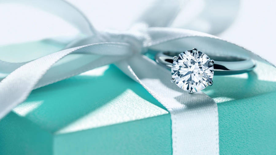 Tiffany Blue Ring Wallpaper