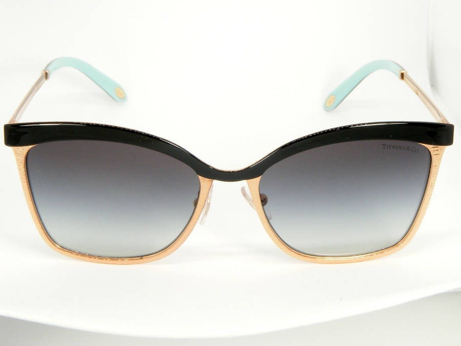 Tiffany & Co. Tf3060 Pale Gold Sunglasses Wallpaper