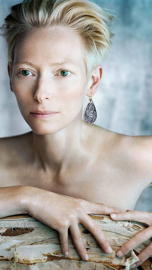 Tilda Swinton British Actress Style Wallpaper