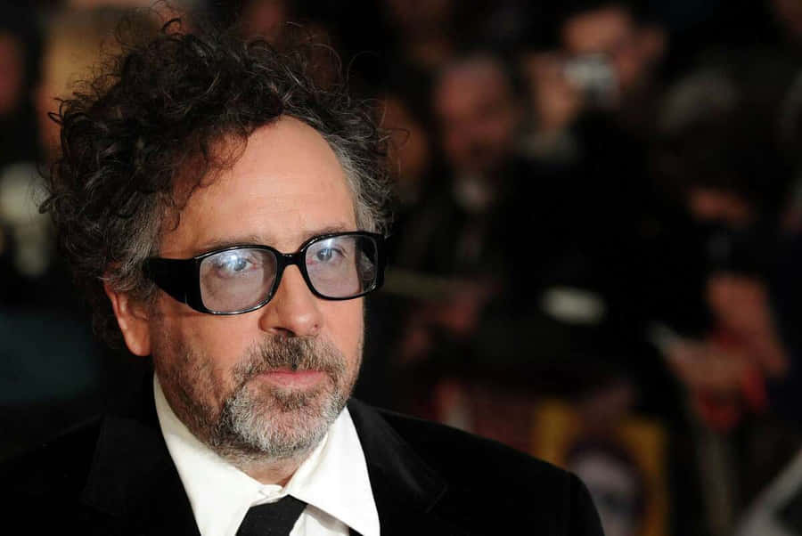 Tim Burton Behind The Scenes Of His Iconic Films Wallpaper