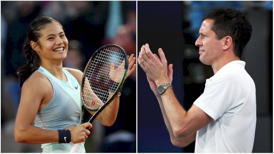 Tim Henman And Emma Raducanu Wallpaper