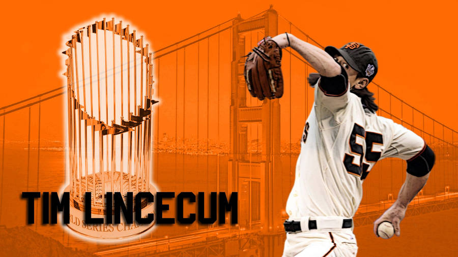 Tim Lincecum Of San Francisco Giants Wallpaper