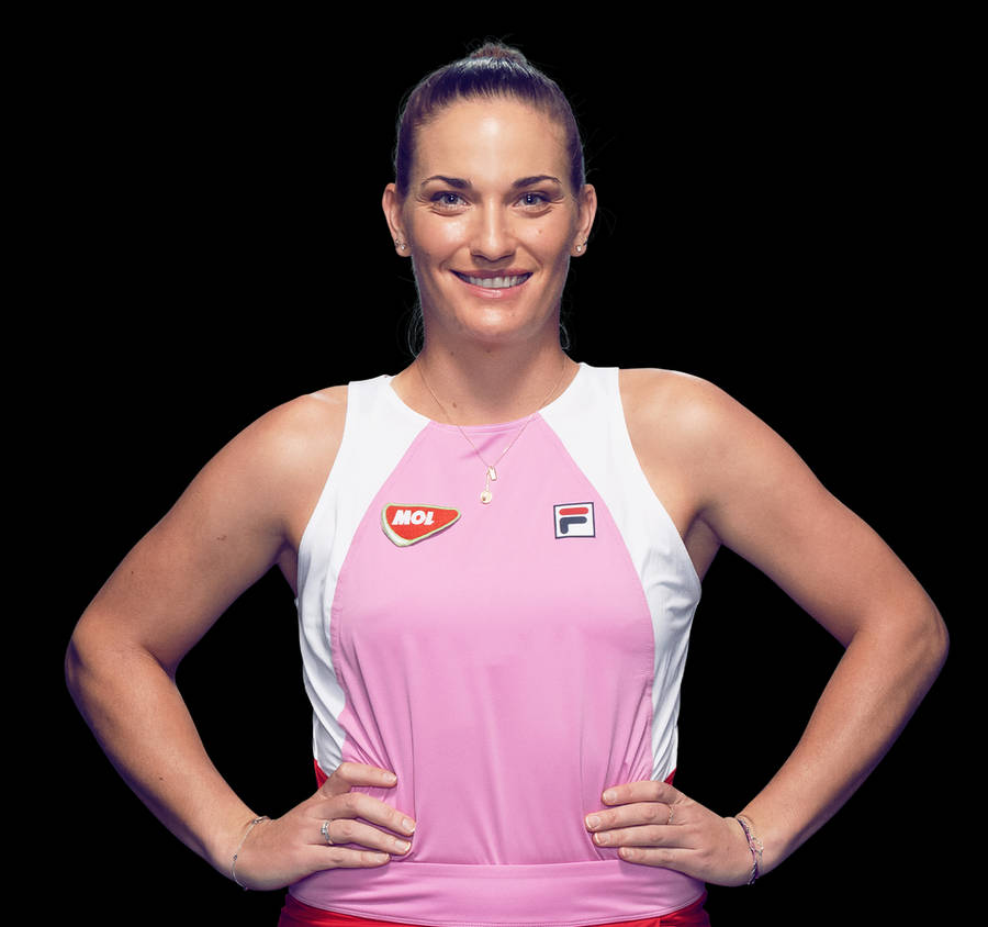 Timea Babos, Champion Tennis Player - High Resolution Portrait Wallpaper