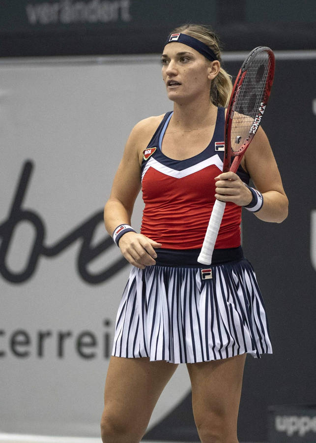 Timea Babos Warming Up Wallpaper