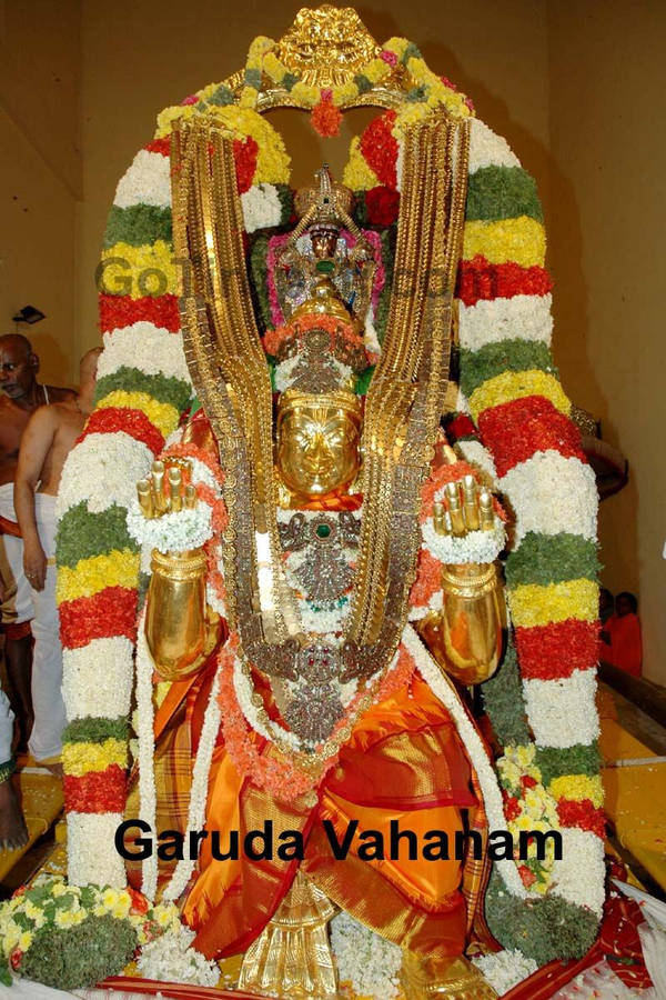 Tirupati Balaji Garuda Vahanam Wallpaper