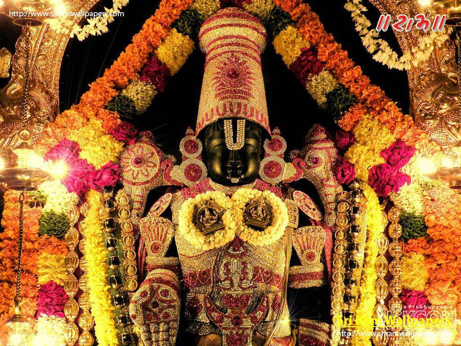 Tirupati Balaji Lights Wallpaper