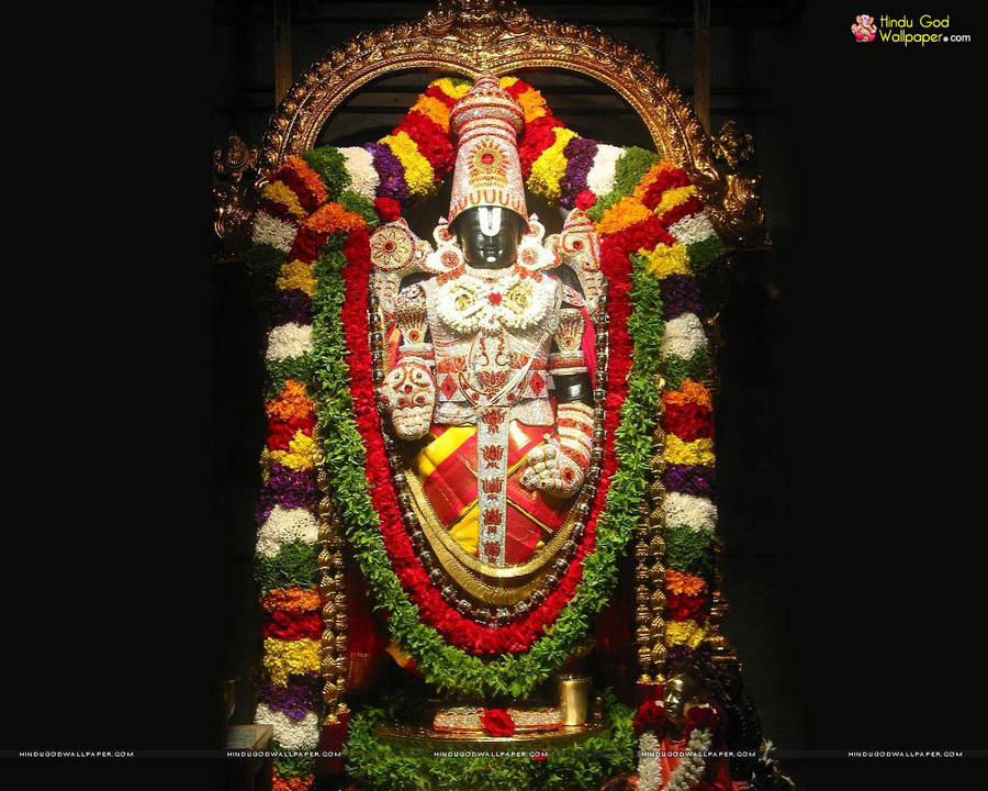 Tirupati Balaji Pilgrimage Site Wallpaper