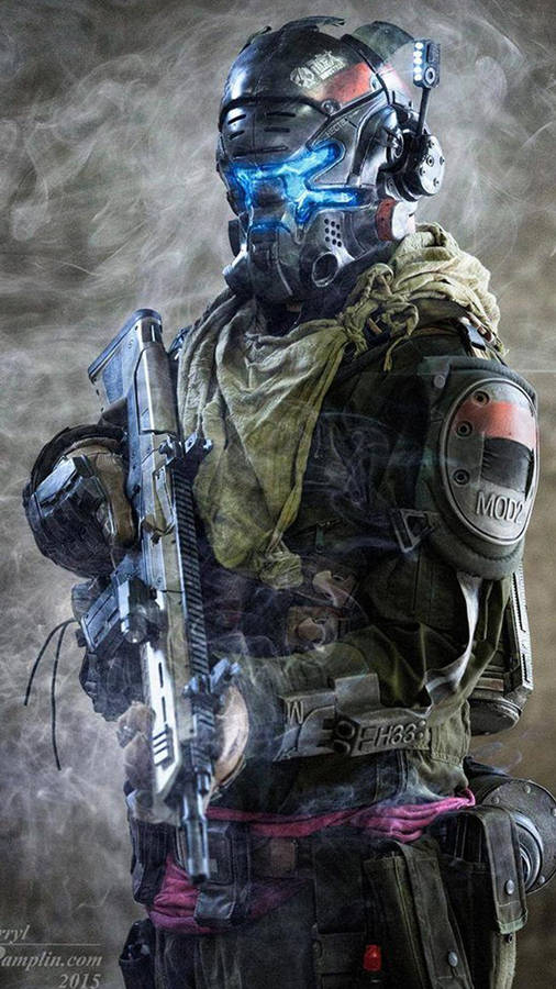 Titanfall Soldier Phone Wallpaper