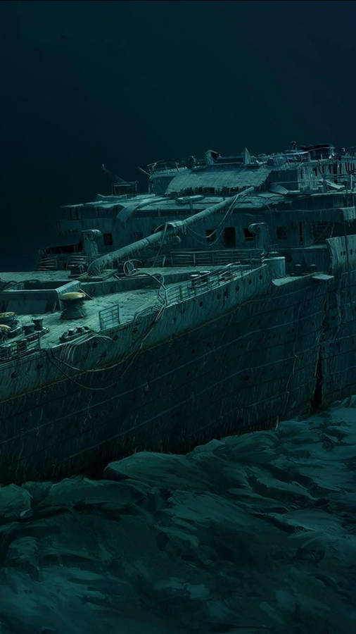 Titanic Sunken Ship Wallpaper