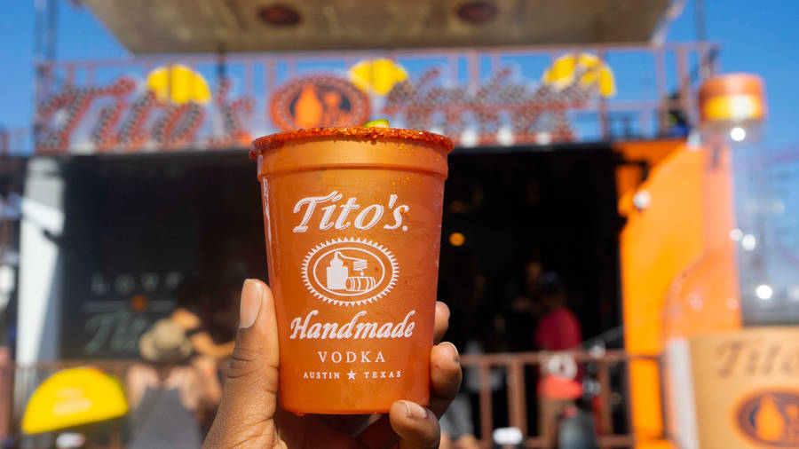 Tito's Handmade Vodka Michelada Cocktail Wallpaper