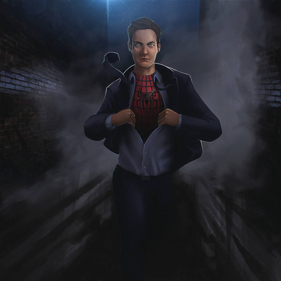 Tobey Maguire Artwork Wallpaper