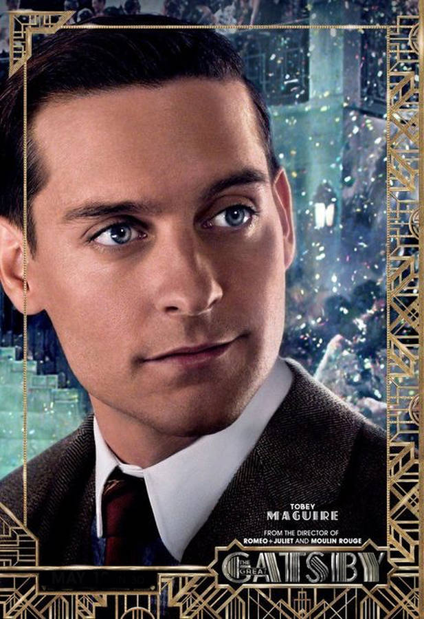 Tobey Maguire The Great Gatsby Poster Wallpaper
