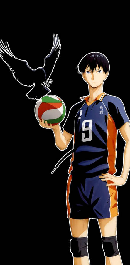 Tobio Kageyama First Year Crow Wallpaper