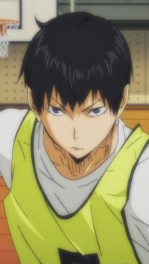 Tobio Kageyama Game Face Wallpaper