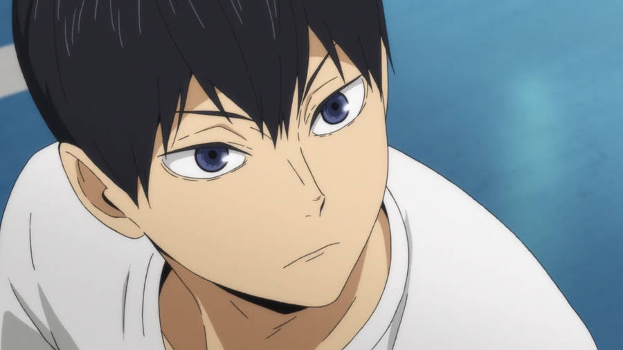 Tobio Kageyama Uninterested Expression Wallpaper