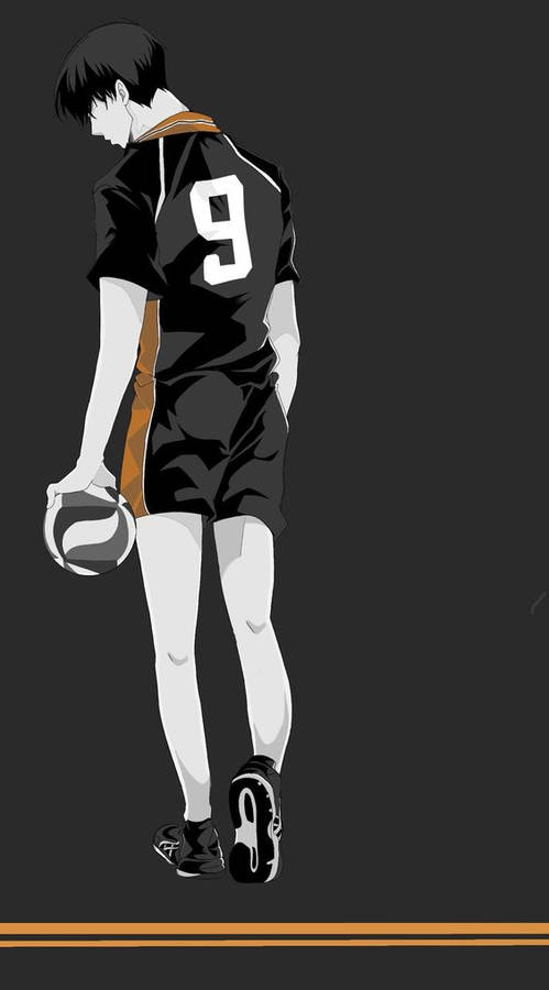 Tobio Kageyama Walking Out Wallpaper