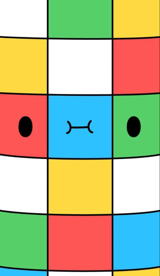 Toca Boca Colorful Grid Wallpaper