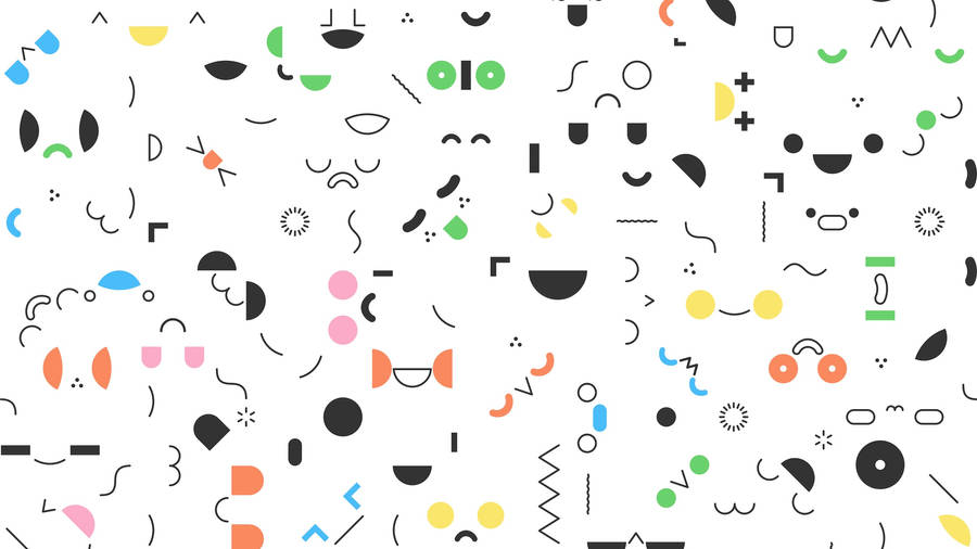 Toca Boca Pattern Art Wallpaper