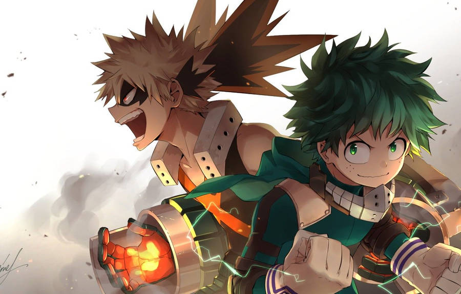 Todobakudeku Anime Drawing Wallpaper