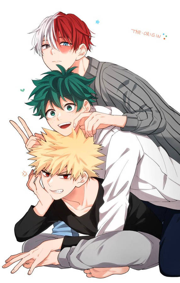 Todobakudeku Anime The Origin Wallpaper