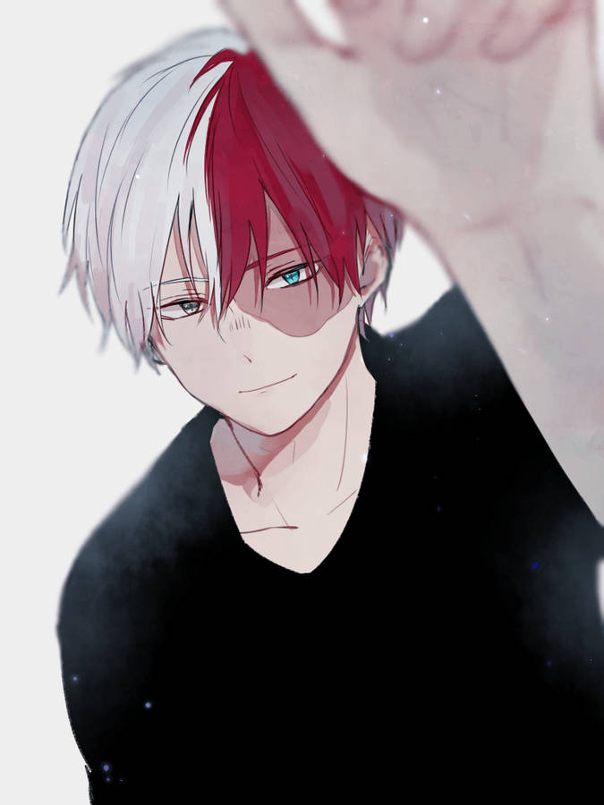 Todoroki Cute Sketch Wallpaper