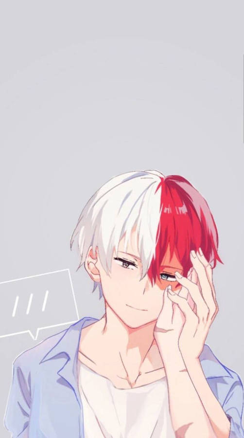 Todoroki Cute Smile Wallpaper