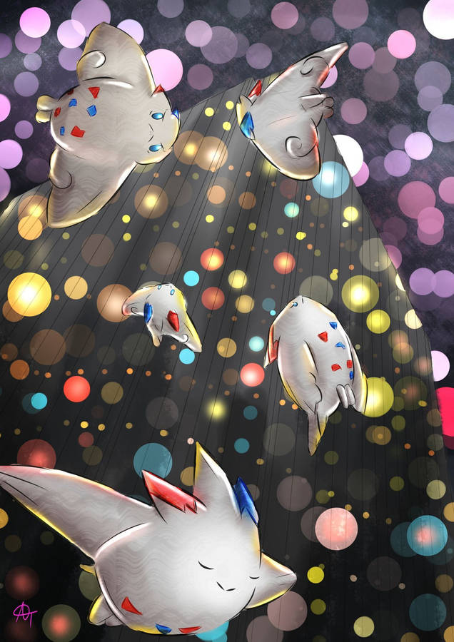 Togekiss Flock Wallpaper