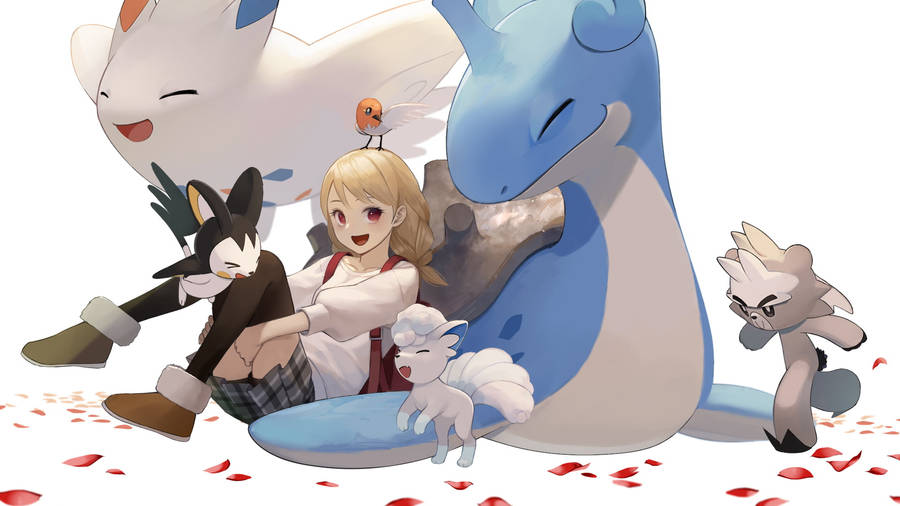 Togekiss On Pokemon Team Wallpaper