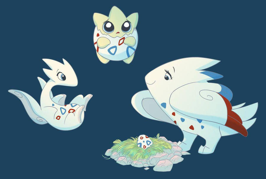 Togekiss Togepi Togetic Wallpaper