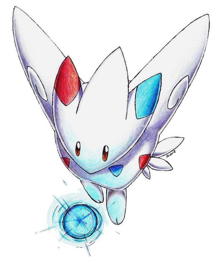 Togekiss With Energy Ball Wallpaper