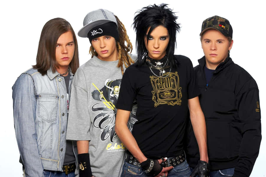 Tokio Hotel Band Portrait Wallpaper