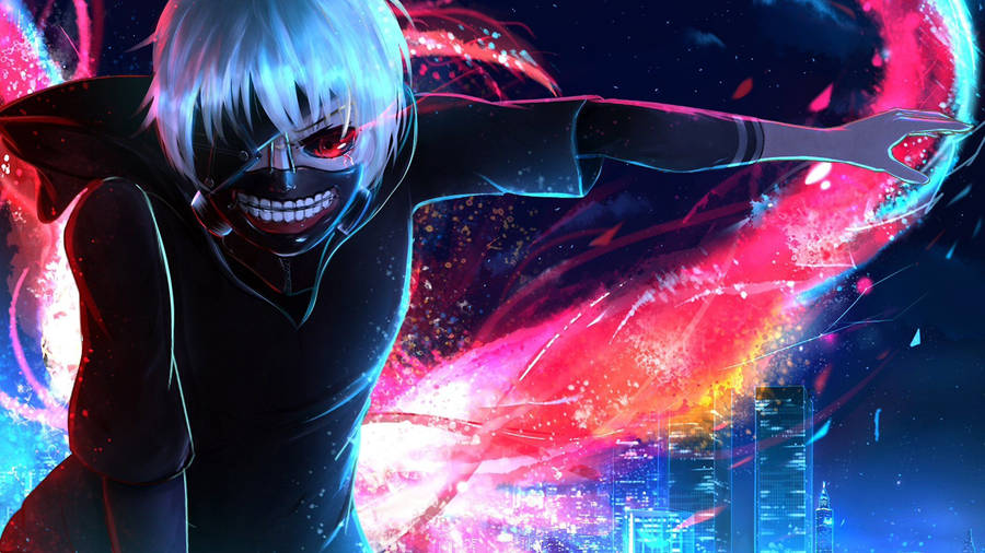 Tokyo Ghoul Characters Ken's Red Aura Wallpaper