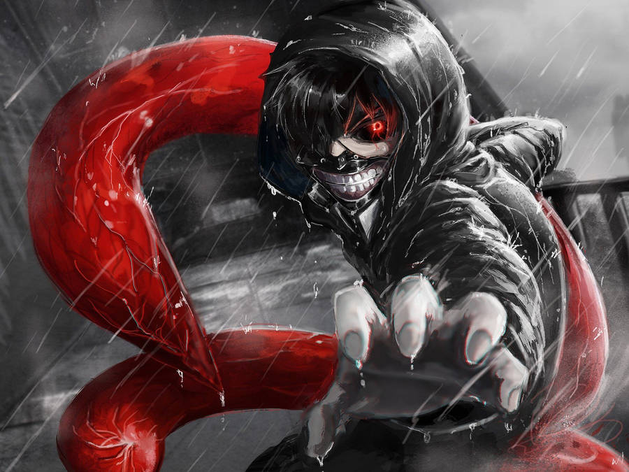 Tokyo Ghoul Characters Ken's Red Tentacles Wallpaper