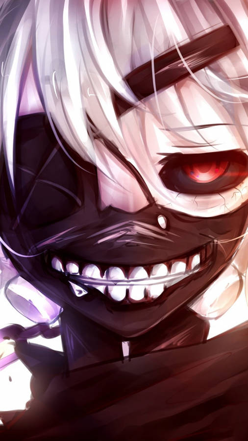 Tokyo Ghoul Iphone Ken Fan Art Wallpaper