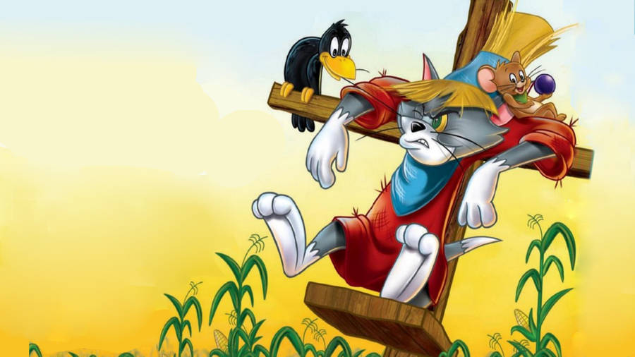 Tom And Jerry Mouse Trouble Wallpaper