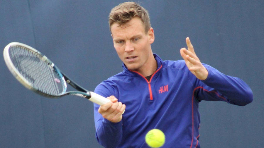 Tomas Berdych Serious Face Wallpaper