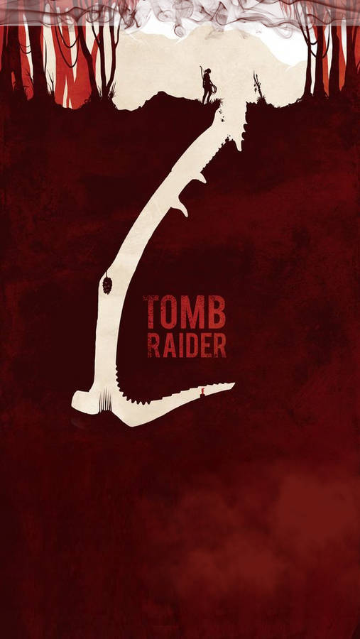 Tomb Raider Iphone Poster Wallpaper
