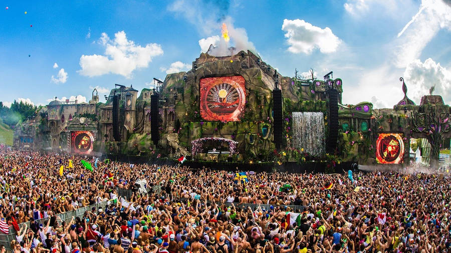 Tomorrowland Edm Festival Wallpaper