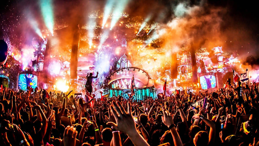 Tomorrowland World's Best Music Festival Wallpaper