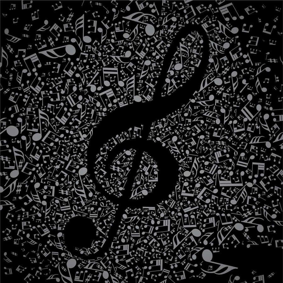Tons Of Music Notes Wallpaper