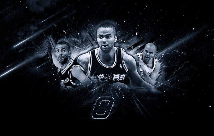 Tony Parker Different Expressions Wallpaper