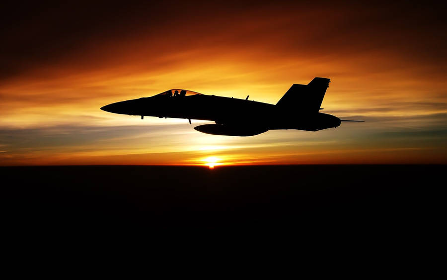 Top Gun Maverick Sunset Wallpaper