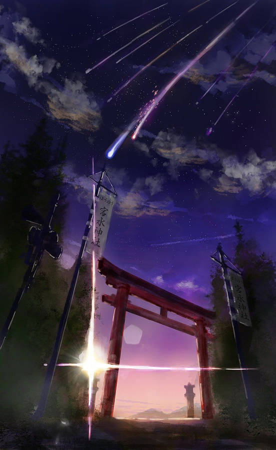 Torii Kimi No Na Wa Phone Wallpaper