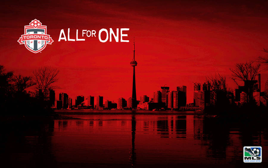 Toronto Fc All For One Skyline Wallpaper