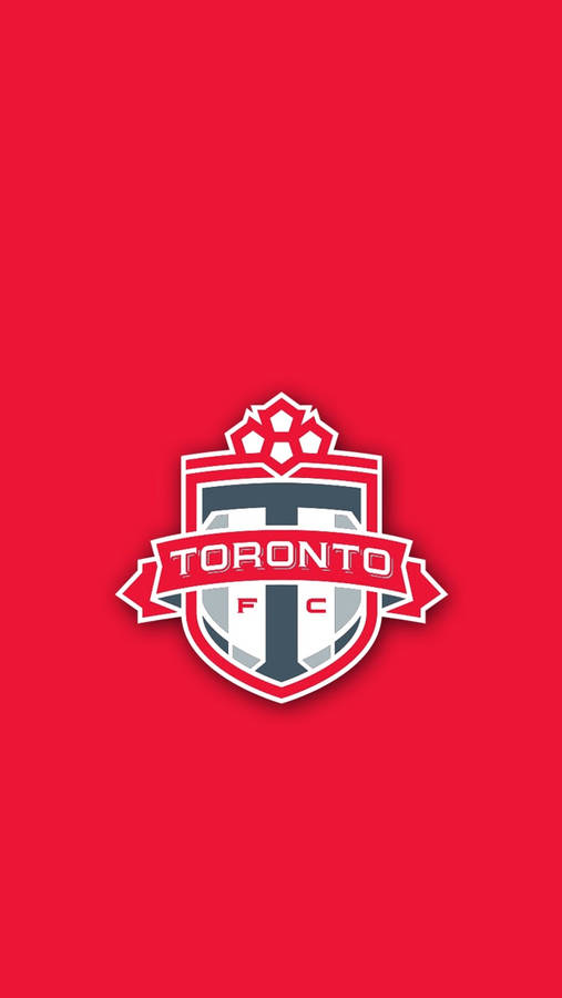 Toronto Fc's Renowned Logo Infused With Passion And Fervor Wallpaper