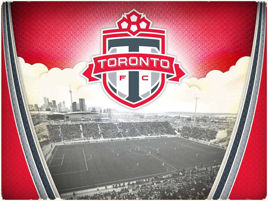 Toronto Fc Sports Logo Art Wallpaper