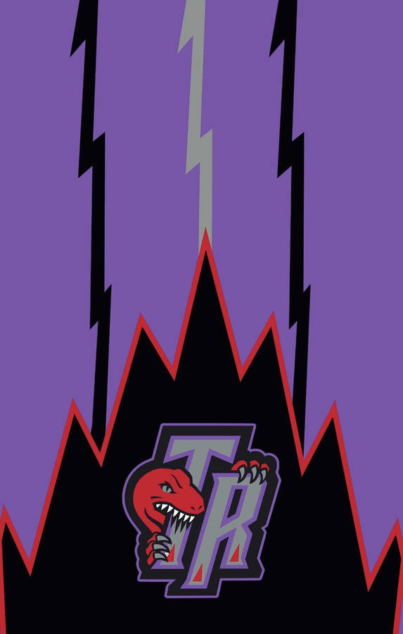 Toronto Raptors In Violet Wallpaper